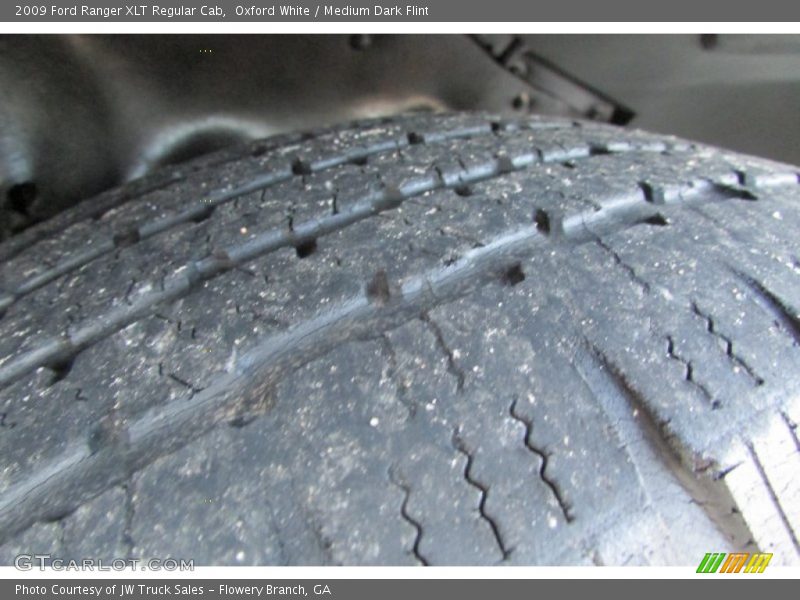 Oxford White / Medium Dark Flint 2009 Ford Ranger XLT Regular Cab