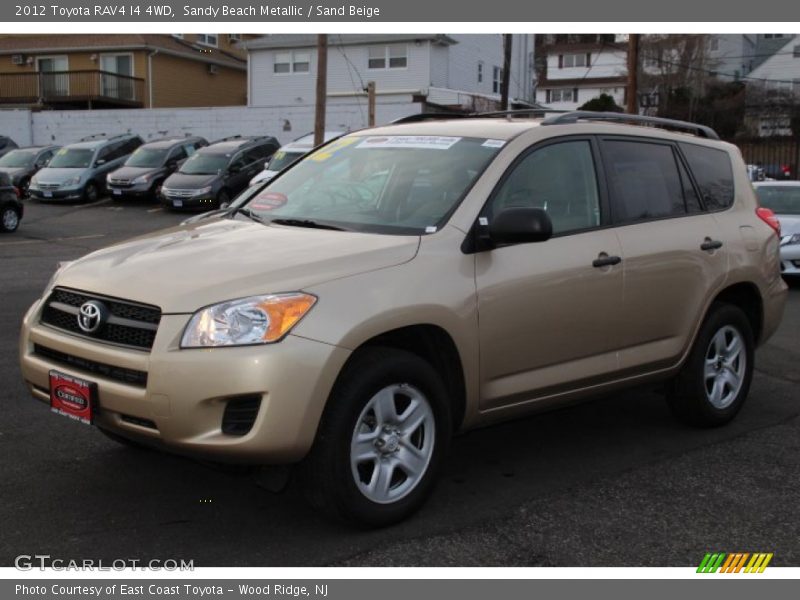 Sandy Beach Metallic / Sand Beige 2012 Toyota RAV4 I4 4WD