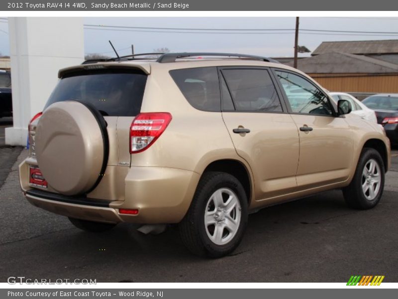 Sandy Beach Metallic / Sand Beige 2012 Toyota RAV4 I4 4WD