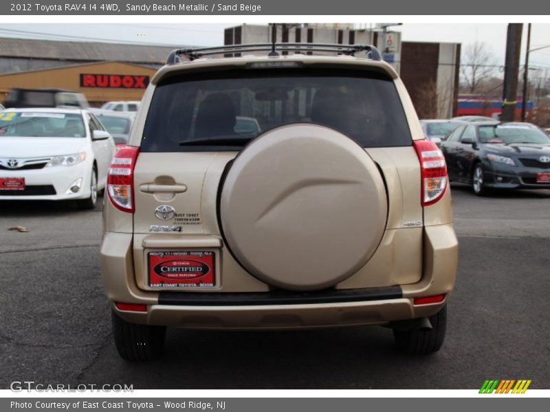 Sandy Beach Metallic / Sand Beige 2012 Toyota RAV4 I4 4WD
