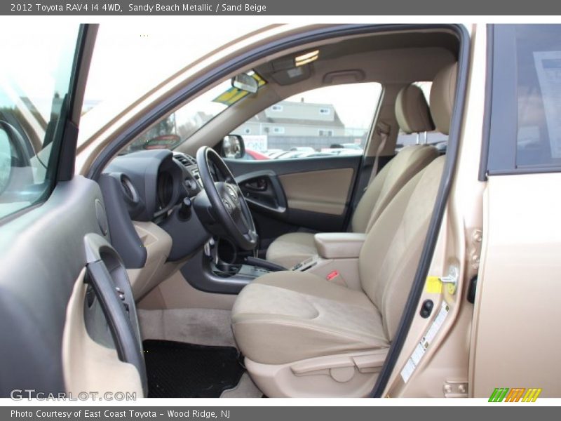 Sandy Beach Metallic / Sand Beige 2012 Toyota RAV4 I4 4WD