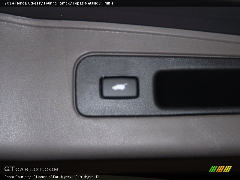 Smoky Topaz Metallic / Truffle 2014 Honda Odyssey Touring