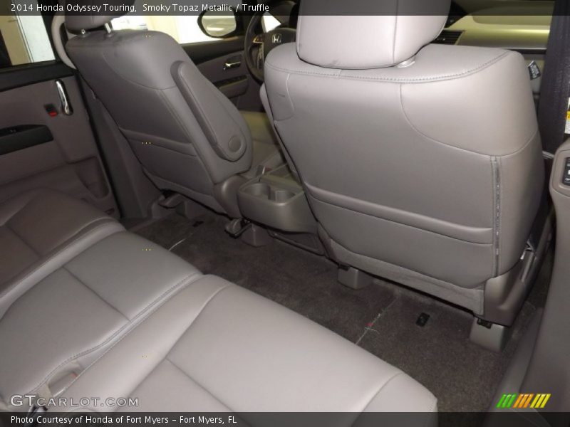 Smoky Topaz Metallic / Truffle 2014 Honda Odyssey Touring