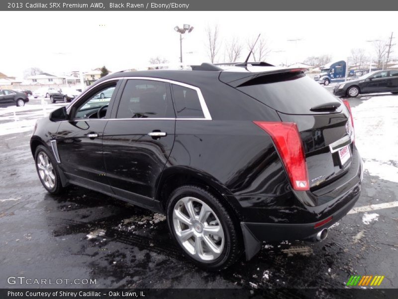 Black Raven / Ebony/Ebony 2013 Cadillac SRX Premium AWD