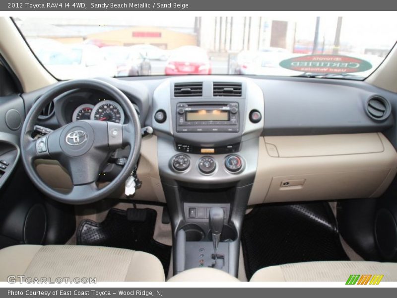 Sandy Beach Metallic / Sand Beige 2012 Toyota RAV4 I4 4WD