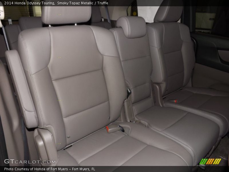 Smoky Topaz Metallic / Truffle 2014 Honda Odyssey Touring