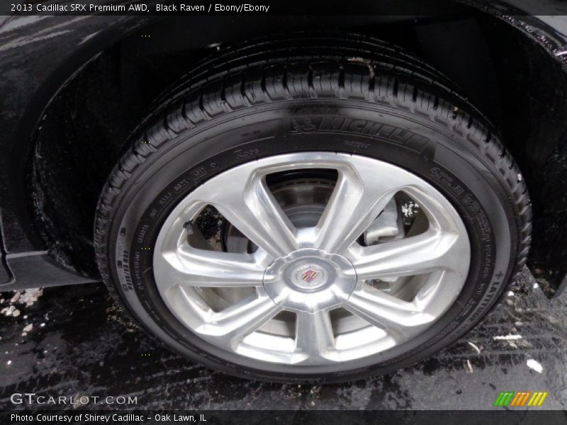 Black Raven / Ebony/Ebony 2013 Cadillac SRX Premium AWD