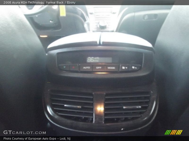 Formal Black / Ebony 2008 Acura MDX Technology