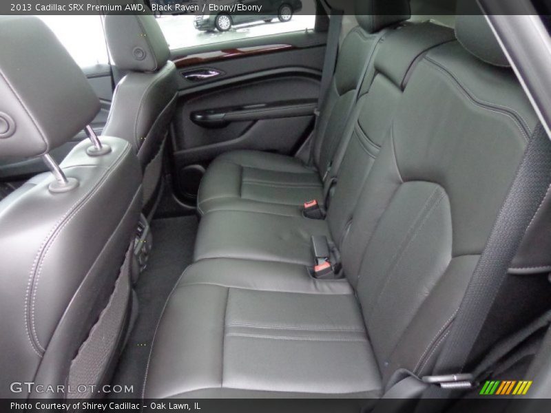 Rear Seat of 2013 SRX Premium AWD