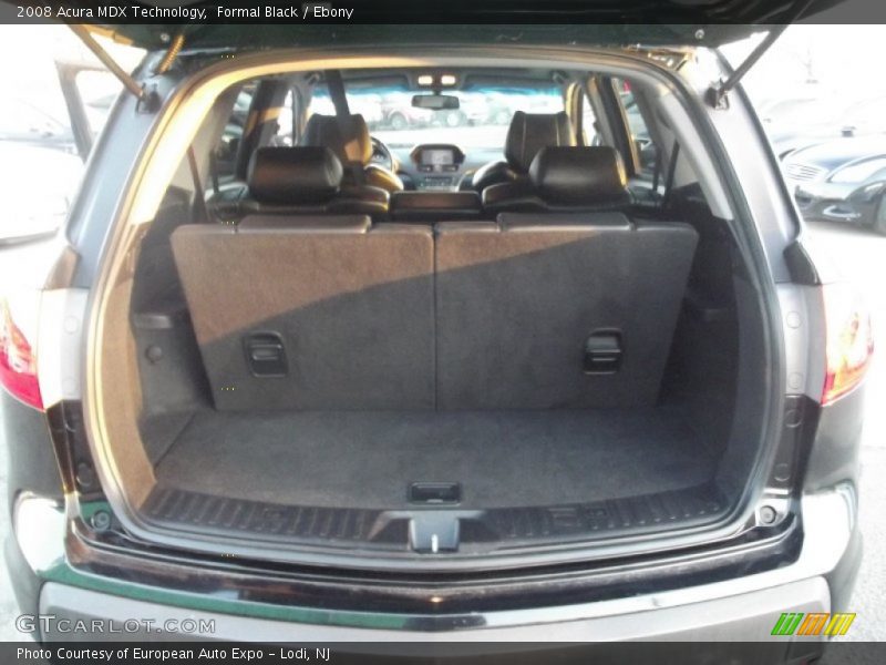 Formal Black / Ebony 2008 Acura MDX Technology