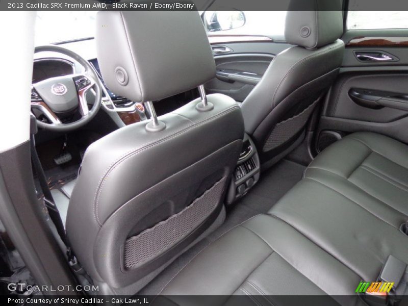 Black Raven / Ebony/Ebony 2013 Cadillac SRX Premium AWD