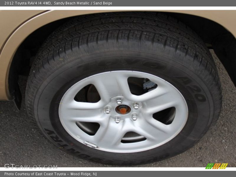 Sandy Beach Metallic / Sand Beige 2012 Toyota RAV4 I4 4WD