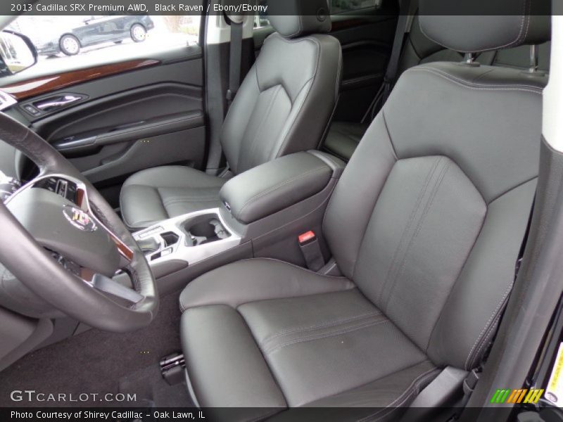 Front Seat of 2013 SRX Premium AWD