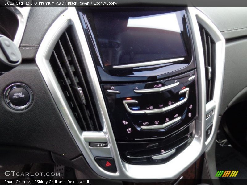 Black Raven / Ebony/Ebony 2013 Cadillac SRX Premium AWD