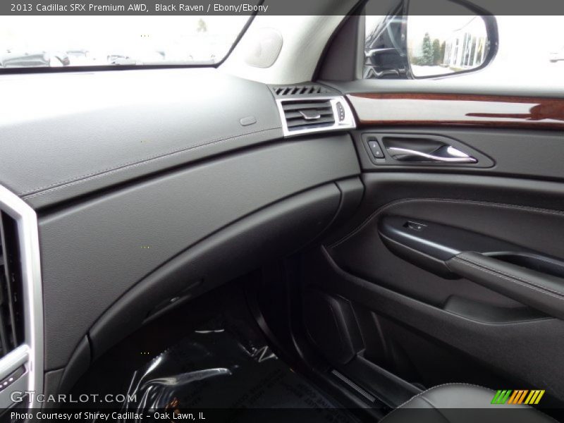 Black Raven / Ebony/Ebony 2013 Cadillac SRX Premium AWD