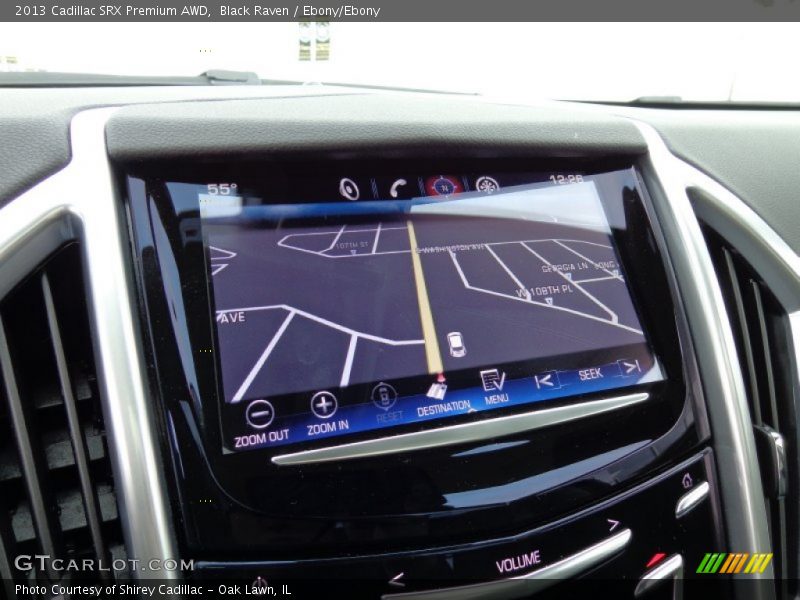 Black Raven / Ebony/Ebony 2013 Cadillac SRX Premium AWD