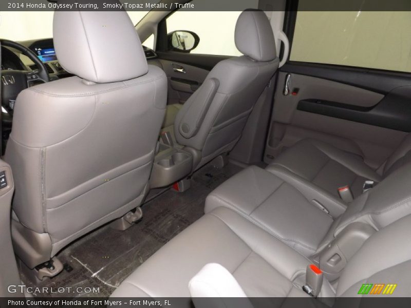 Smoky Topaz Metallic / Truffle 2014 Honda Odyssey Touring