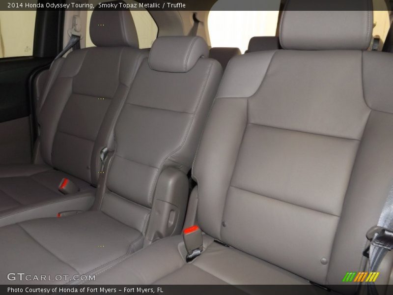 Smoky Topaz Metallic / Truffle 2014 Honda Odyssey Touring