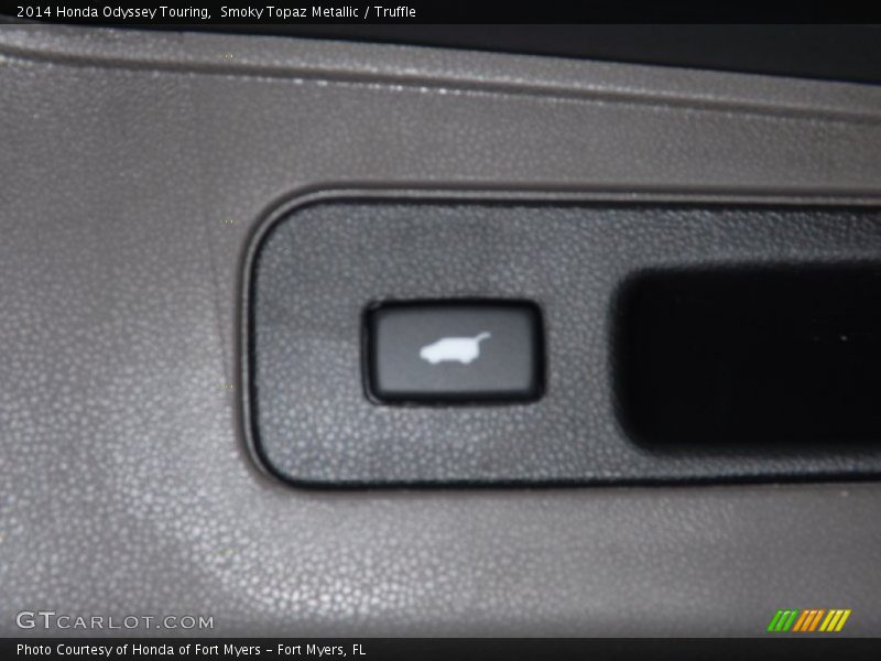 Smoky Topaz Metallic / Truffle 2014 Honda Odyssey Touring