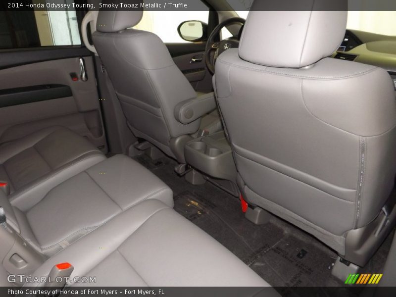 Smoky Topaz Metallic / Truffle 2014 Honda Odyssey Touring