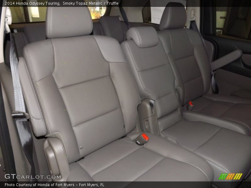Smoky Topaz Metallic / Truffle 2014 Honda Odyssey Touring