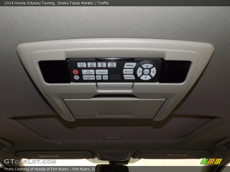 Smoky Topaz Metallic / Truffle 2014 Honda Odyssey Touring