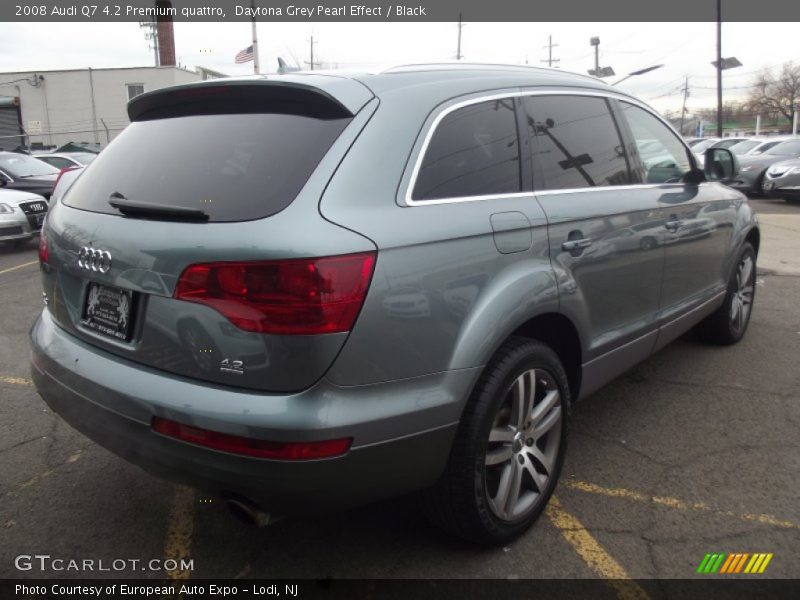 Daytona Grey Pearl Effect / Black 2008 Audi Q7 4.2 Premium quattro