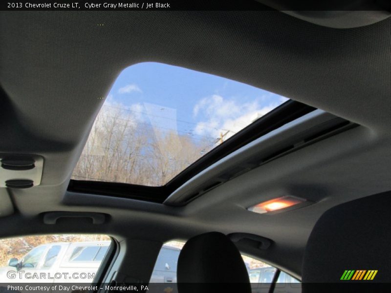 Cyber Gray Metallic / Jet Black 2013 Chevrolet Cruze LT