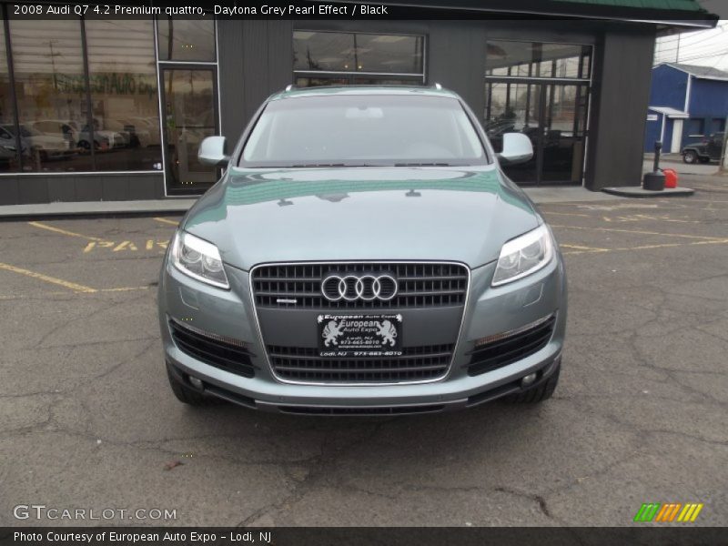 Daytona Grey Pearl Effect / Black 2008 Audi Q7 4.2 Premium quattro
