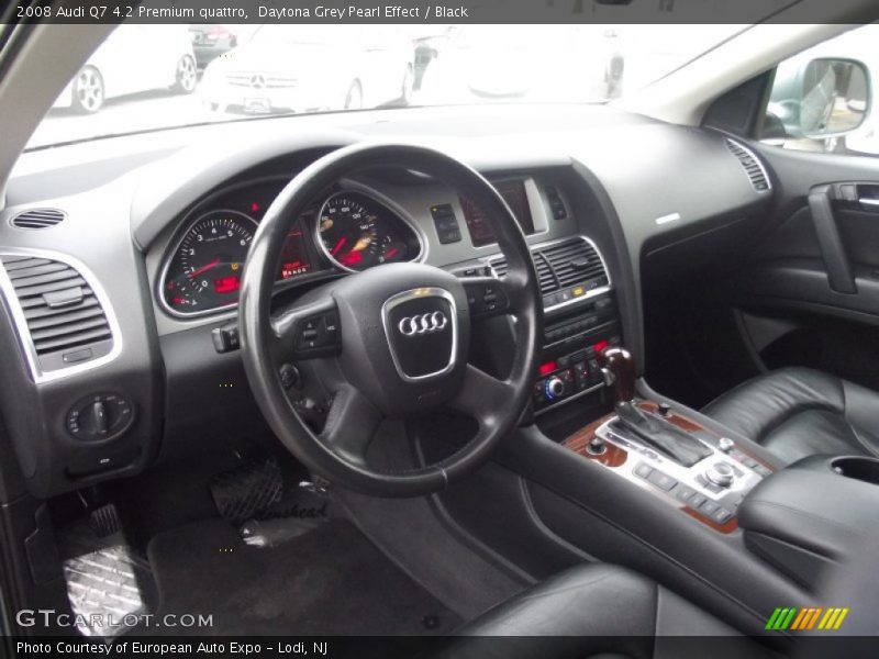 Daytona Grey Pearl Effect / Black 2008 Audi Q7 4.2 Premium quattro