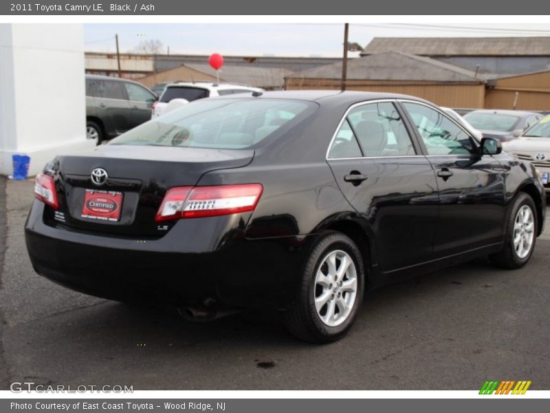 Black / Ash 2011 Toyota Camry LE