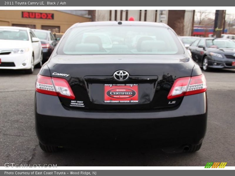 Black / Ash 2011 Toyota Camry LE
