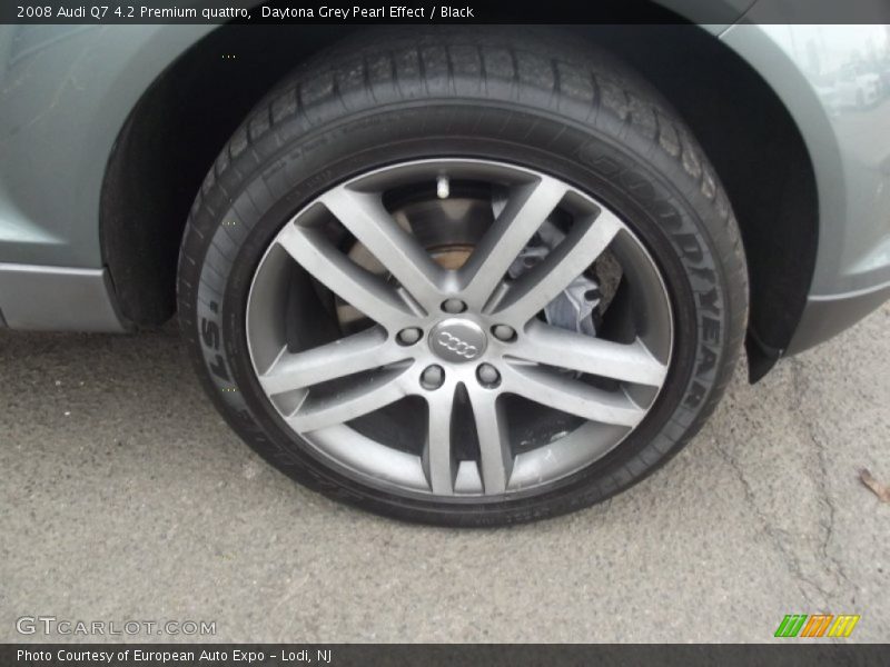 Daytona Grey Pearl Effect / Black 2008 Audi Q7 4.2 Premium quattro