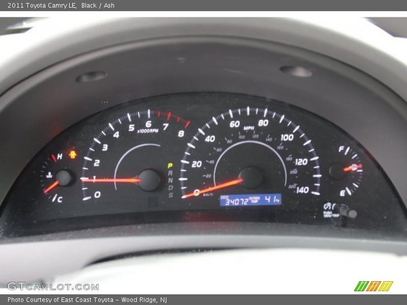 Black / Ash 2011 Toyota Camry LE