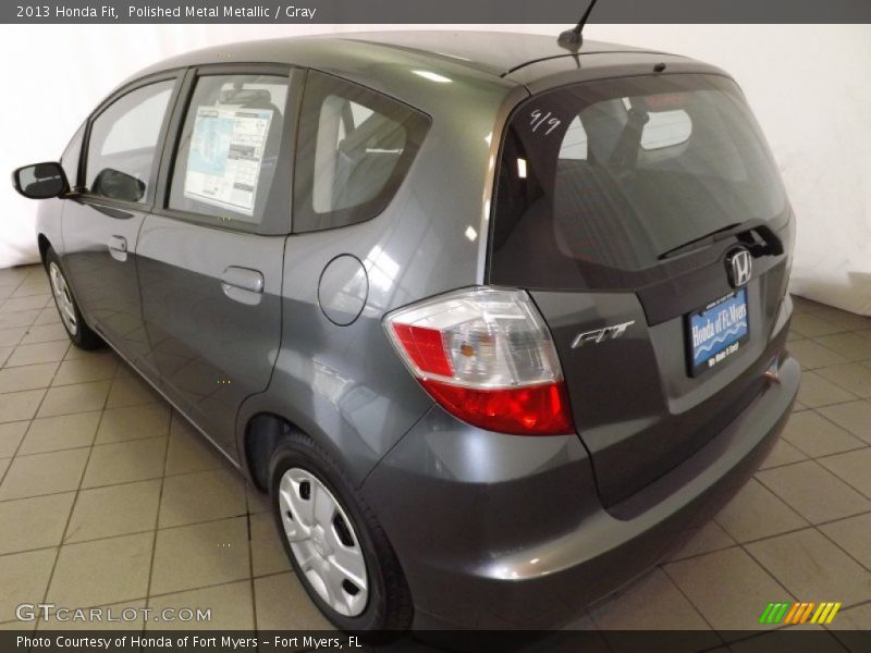 Polished Metal Metallic / Gray 2013 Honda Fit