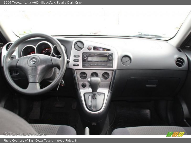 Black Sand Pearl / Dark Gray 2006 Toyota Matrix AWD