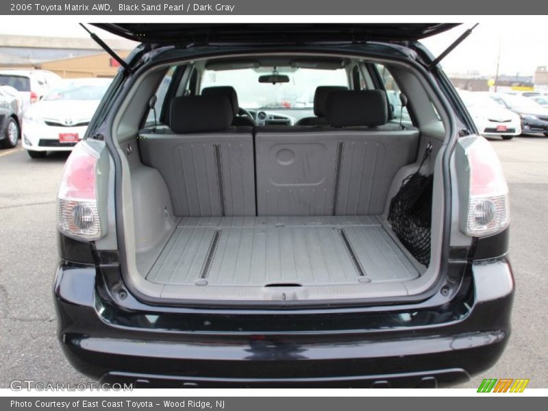 Black Sand Pearl / Dark Gray 2006 Toyota Matrix AWD