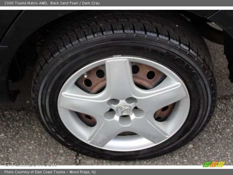 Black Sand Pearl / Dark Gray 2006 Toyota Matrix AWD
