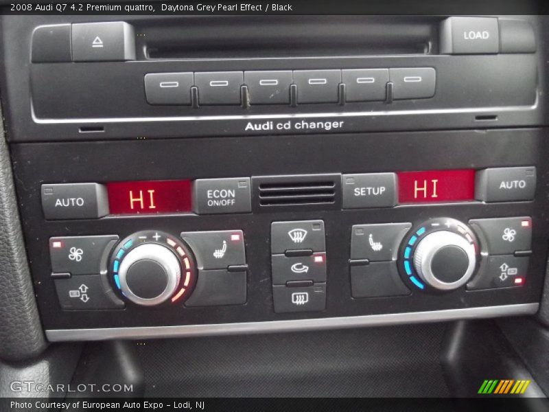 Daytona Grey Pearl Effect / Black 2008 Audi Q7 4.2 Premium quattro