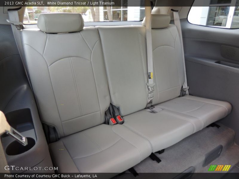 White Diamond Tricoat / Light Titanium 2013 GMC Acadia SLT