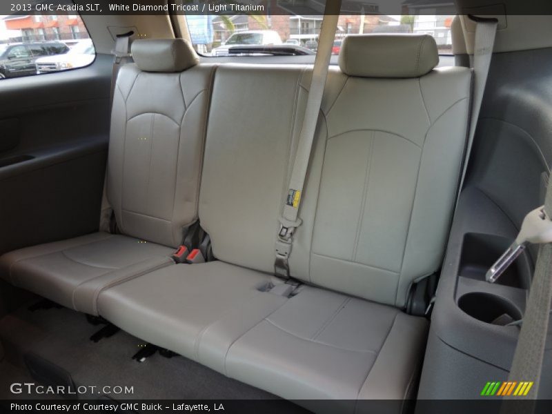 White Diamond Tricoat / Light Titanium 2013 GMC Acadia SLT