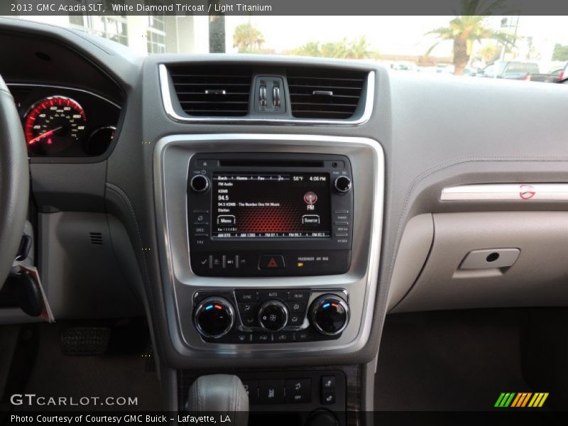 White Diamond Tricoat / Light Titanium 2013 GMC Acadia SLT