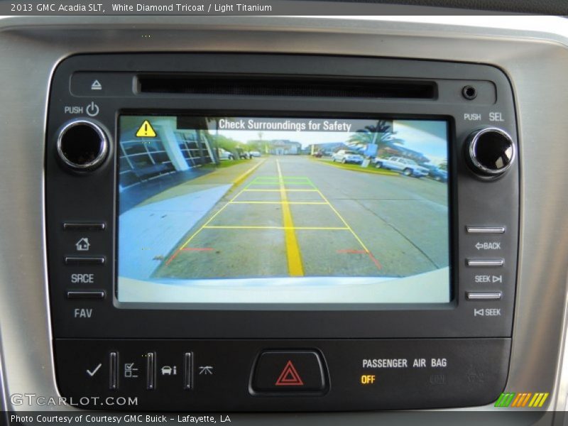White Diamond Tricoat / Light Titanium 2013 GMC Acadia SLT