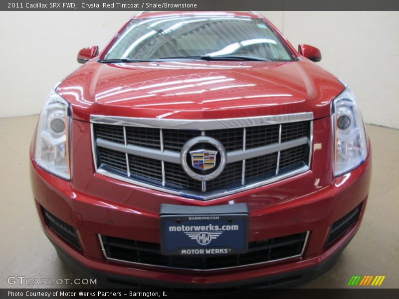 Crystal Red Tintcoat / Shale/Brownstone 2011 Cadillac SRX FWD