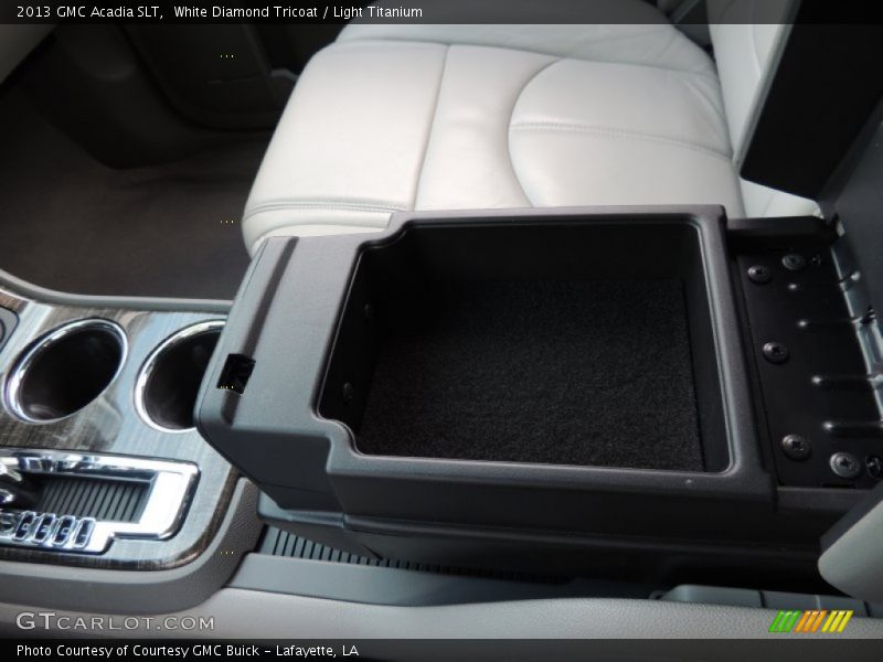 White Diamond Tricoat / Light Titanium 2013 GMC Acadia SLT