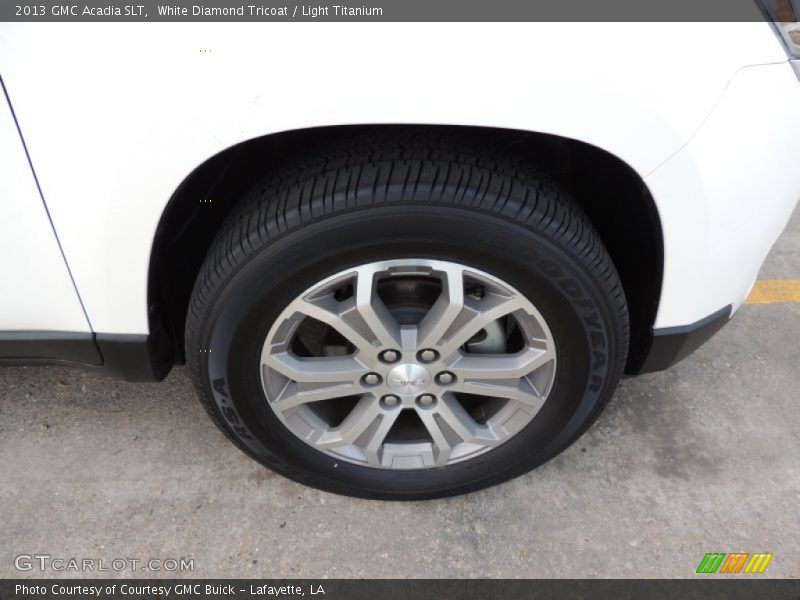 White Diamond Tricoat / Light Titanium 2013 GMC Acadia SLT
