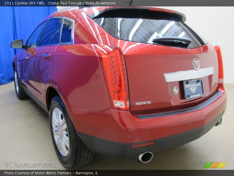 Crystal Red Tintcoat / Shale/Brownstone 2011 Cadillac SRX FWD