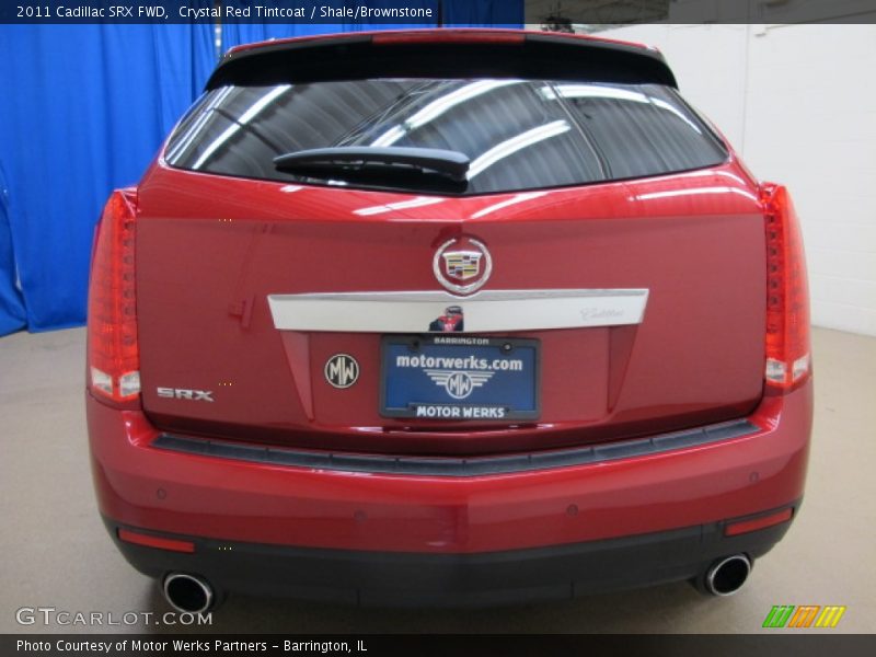 Crystal Red Tintcoat / Shale/Brownstone 2011 Cadillac SRX FWD