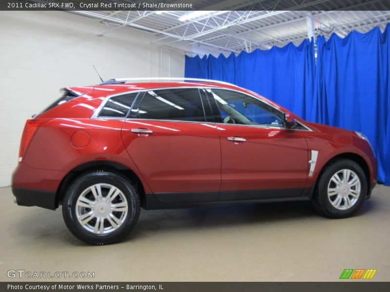 Crystal Red Tintcoat / Shale/Brownstone 2011 Cadillac SRX FWD