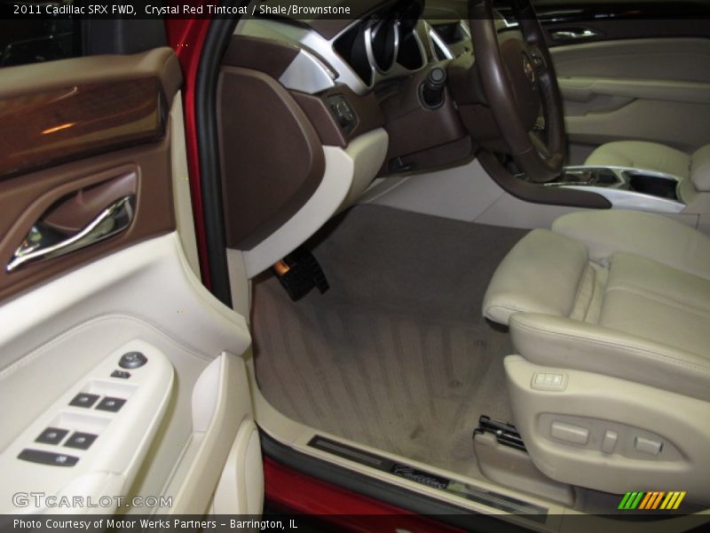 Crystal Red Tintcoat / Shale/Brownstone 2011 Cadillac SRX FWD